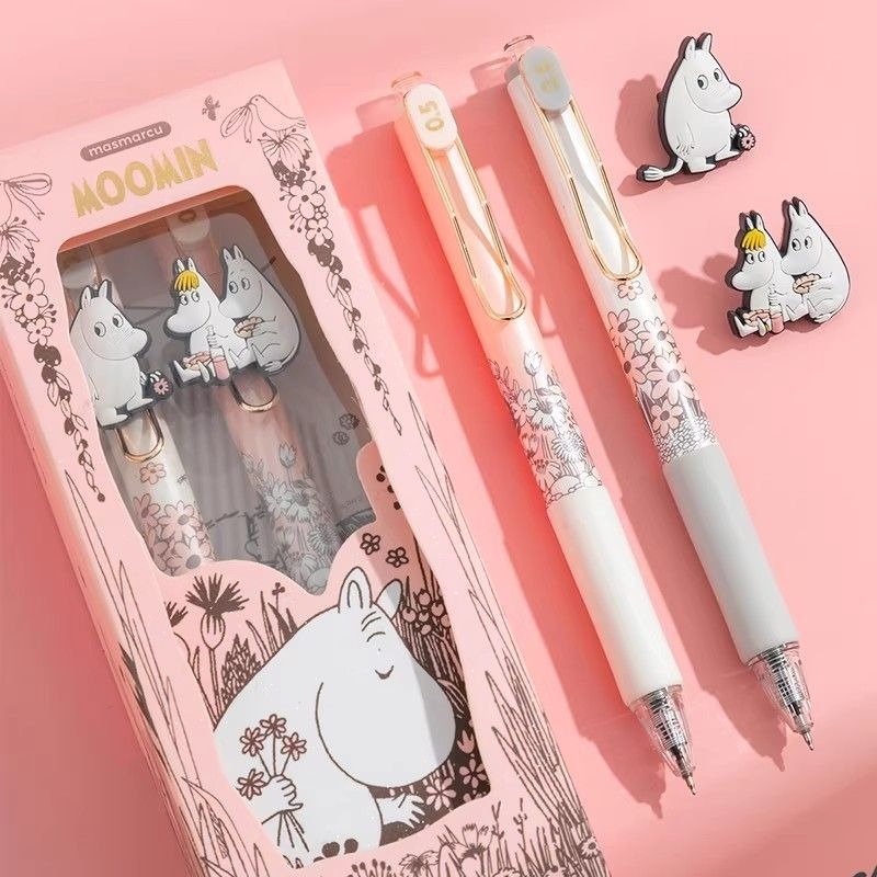 Stationery Supplier - Bolígrafos de Gel Retráctiles Moomin, Lindos,