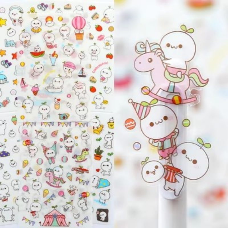 Total Stationery & Office Supply - Paquete de pegatinas de papel y