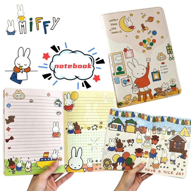 Stationery Supplier - Nuevo Cuaderno B6 Miffy con Páginas