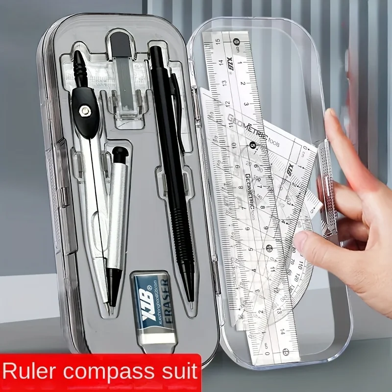 Compass Geometry Set - Kit de geometría matemática 8 en