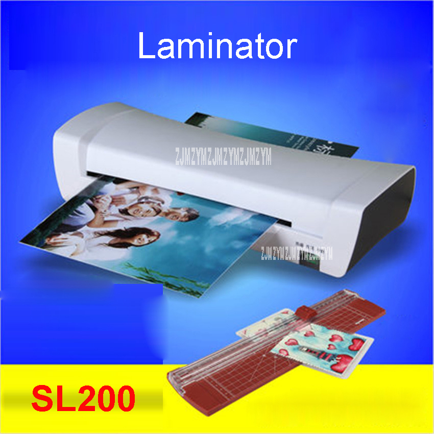 Document Laminator Pouch - LAMINADOR DE fotos profesional SL200, laminado