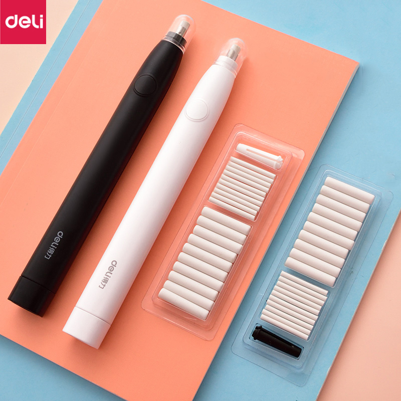 Rubber Eraser Kneaded - Deli-borrador eléctrico para dibujo de lápiz,