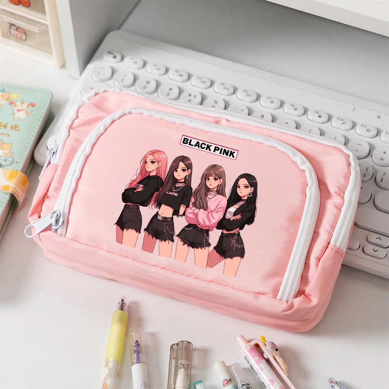 Stationery Supplier - Estuche de Lona de Gran Capacidad