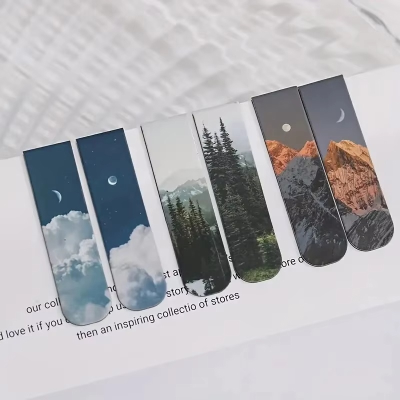 Paperclip Magnetic Set - Juego de 2 marcapáginas magnéticos con