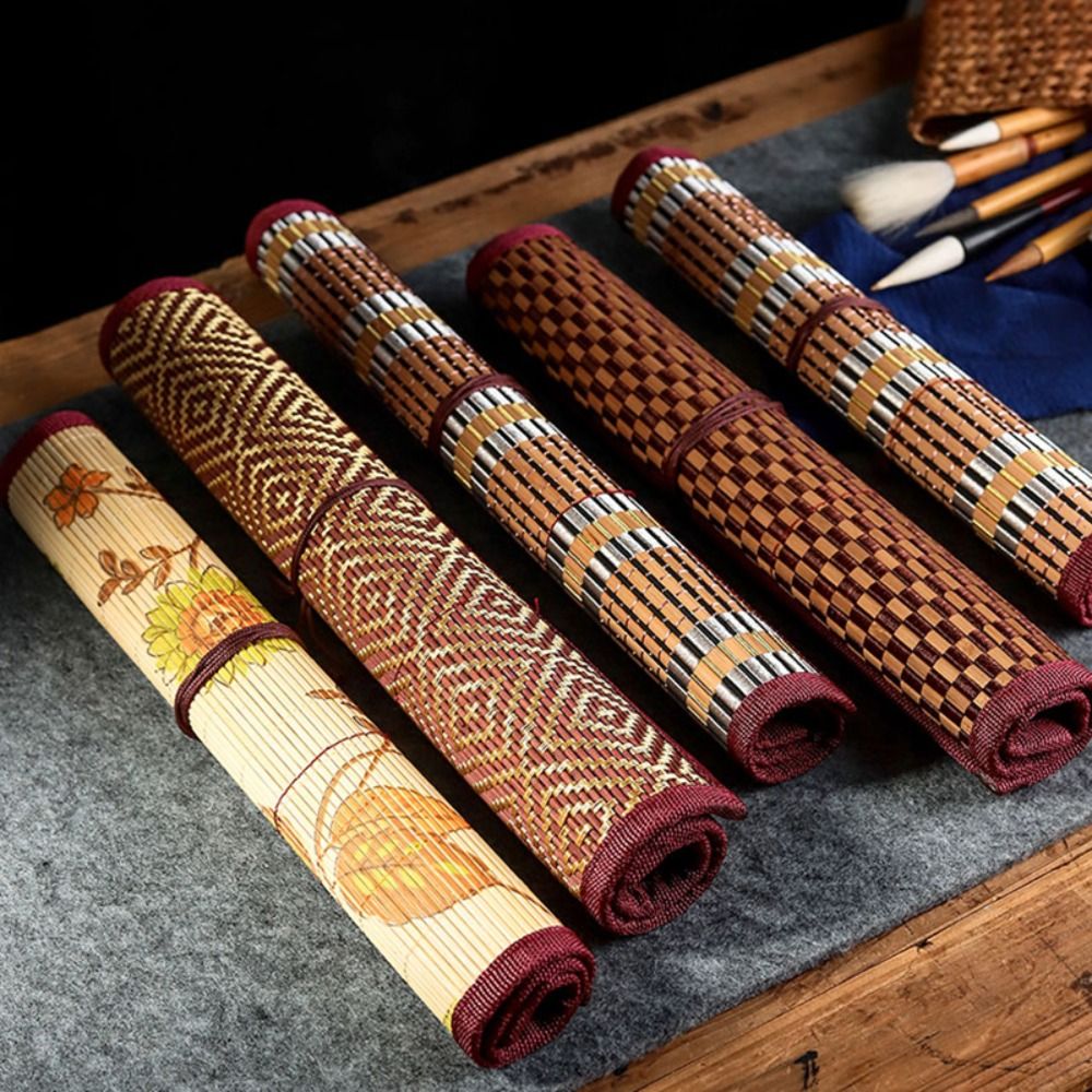 Pen Pouch Roll - Soporte para pinceles de pintura de