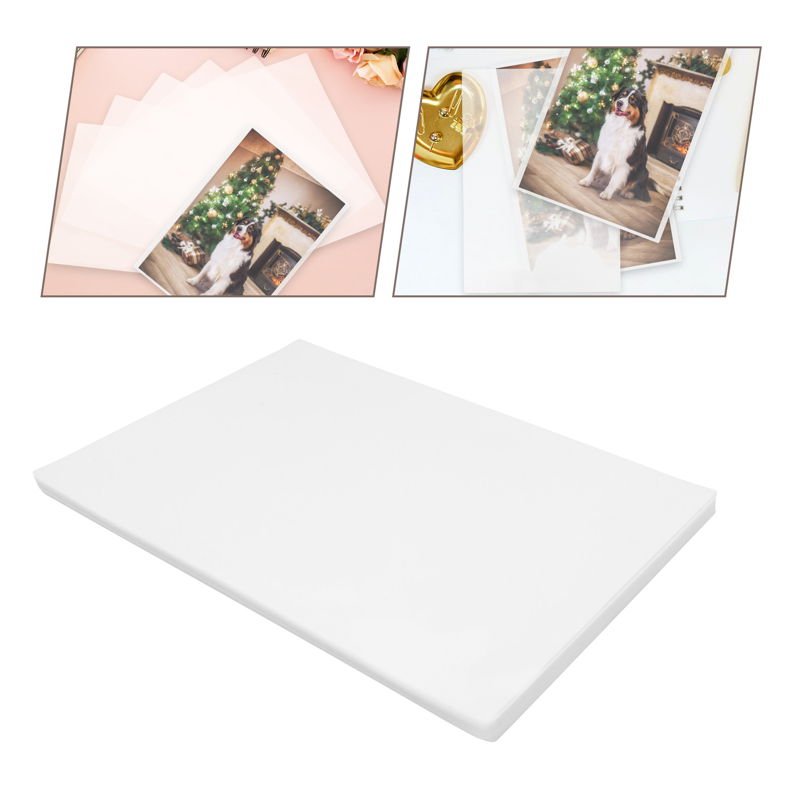 Document Laminator Pouch - 100 Fundas de Laminación Térmica Transparentes