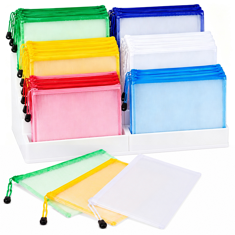 Portfolio Folder Zip - Bolsas de malla con cremallera A4/A5,