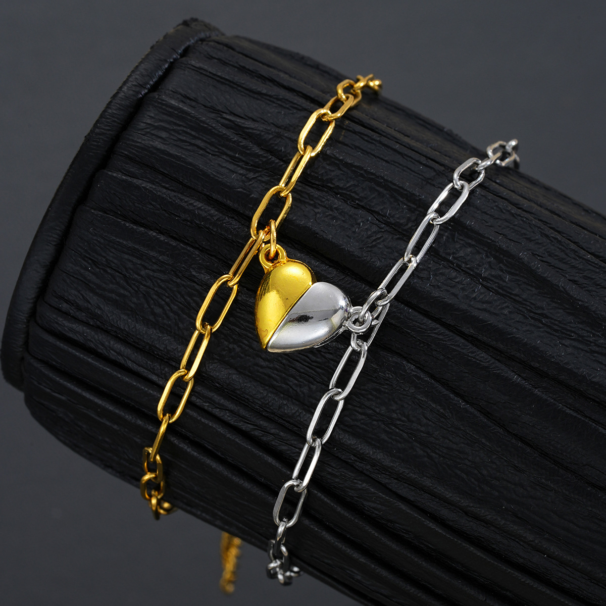 Pulseras Magnéticas de Corazón - Paperclip Magnetic Set reseña y precio