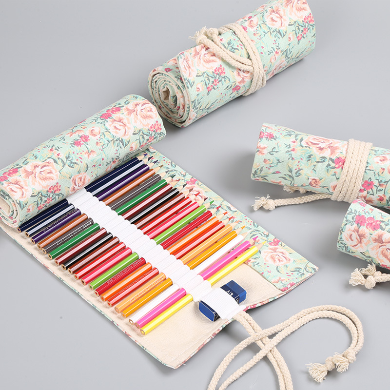 Estuche enrollable de lona Flo - Stationery Warehouse reseña y precio
