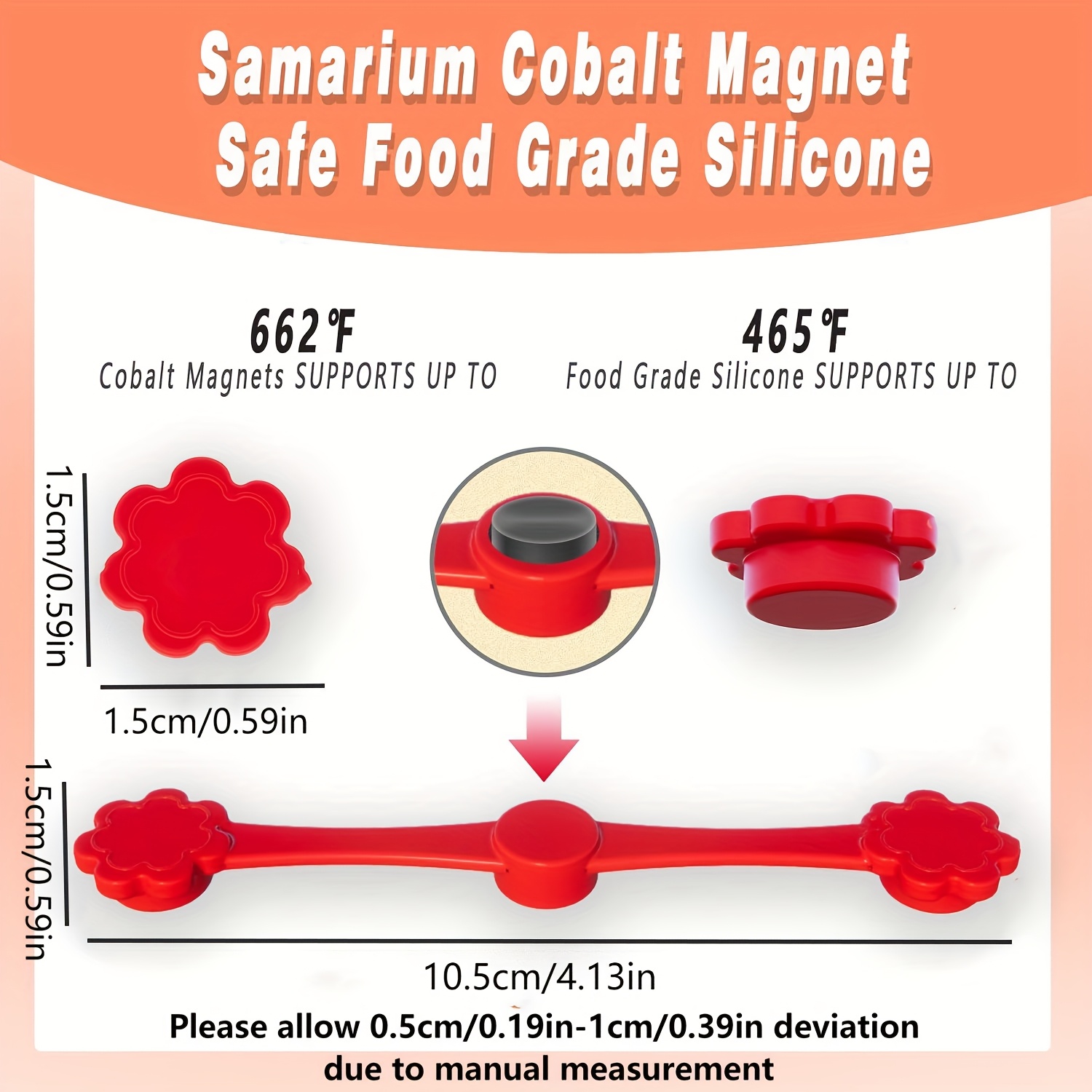 Hebilla de silicona con imán p - Paperclip Magnetic Set reseña y precio