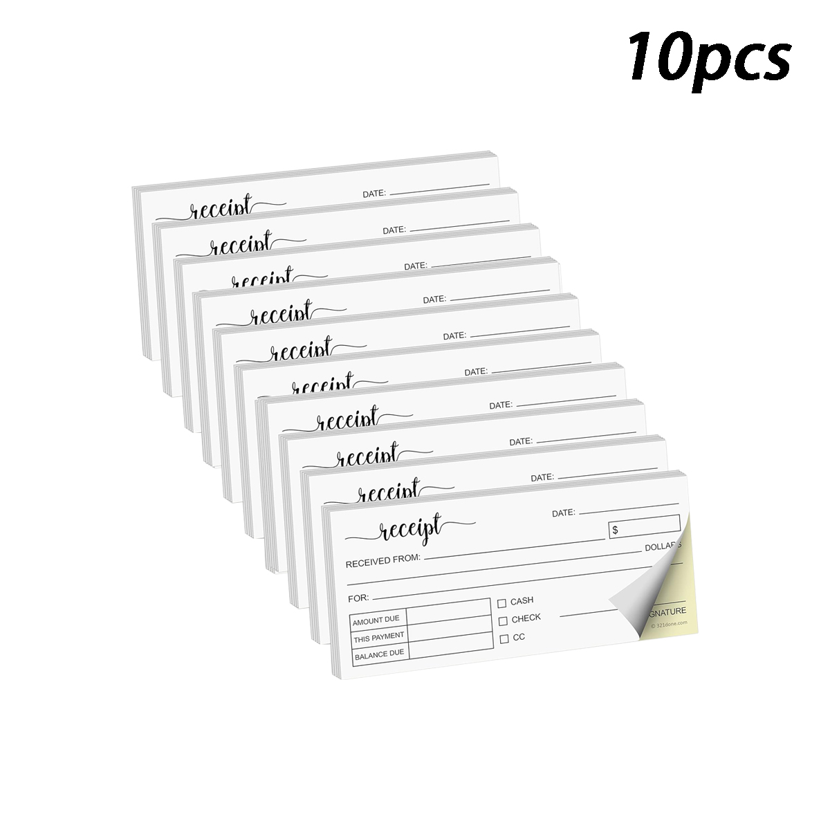 10 libros, 150 copias en total - Carbon Copy Book reseña y precio