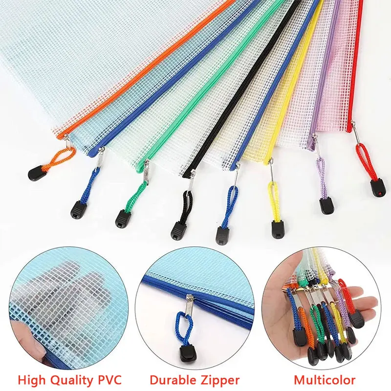 Bolsa de malla con cremallera  - Portfolio Folder Zip reseña y precio