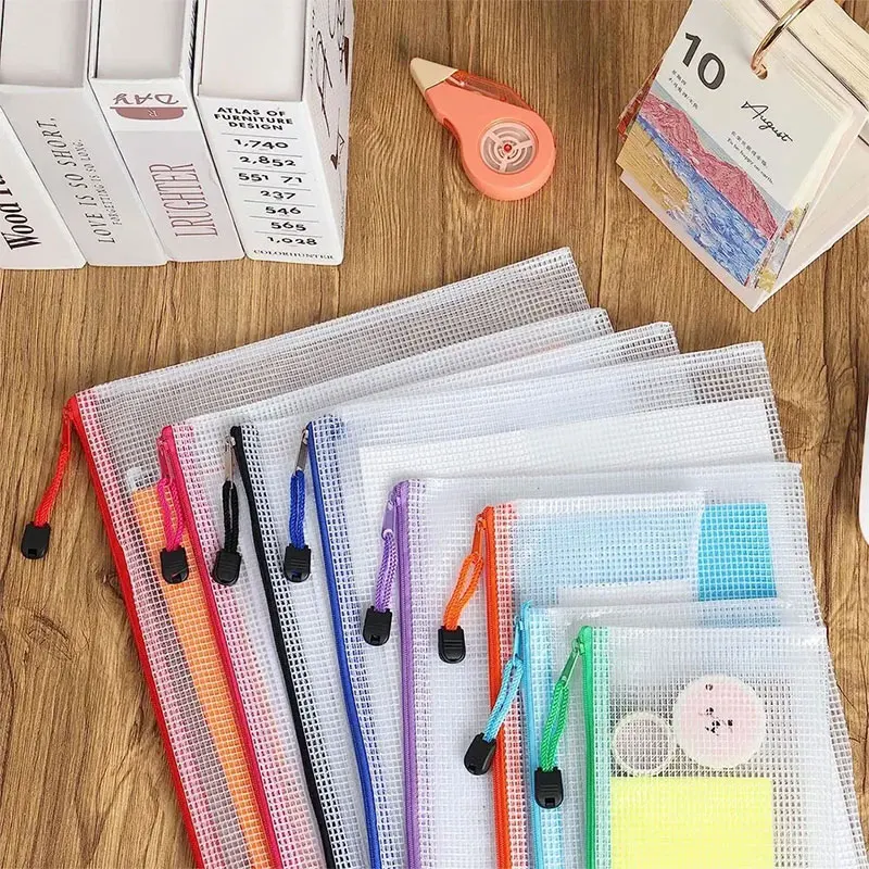 Bolsa de malla con cremallera  - Portfolio Folder Zip reseña y precio