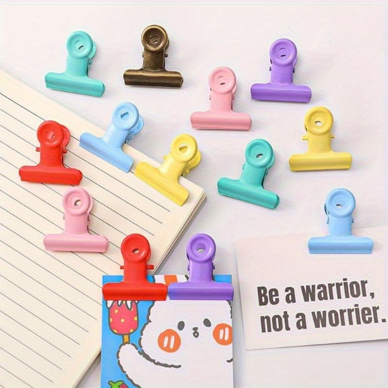 10 Uds. Clips multifunción par - Stationery Warehouse reseña y precio