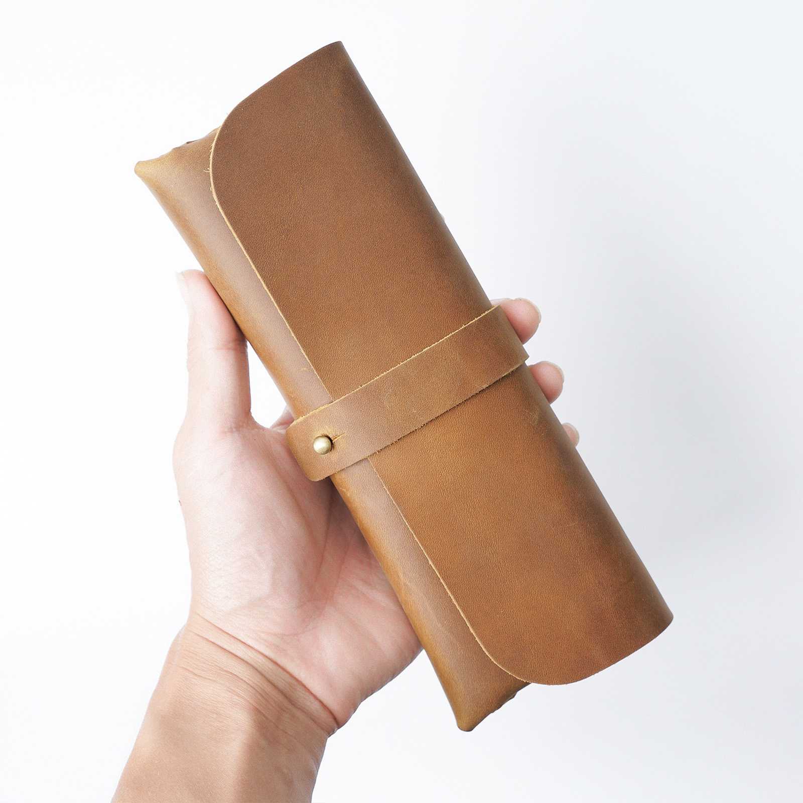 Estuche enrollable de cuero ge - Pen Pouch Roll reseña y precio
