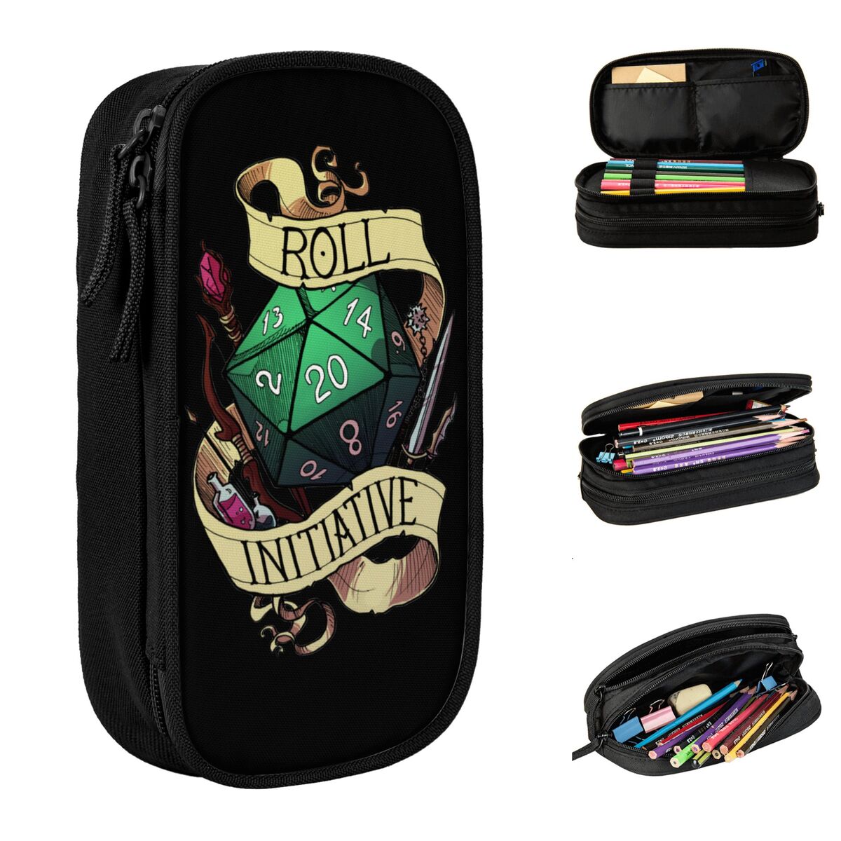 Estuche de lápices de la inici - Pen Pouch Roll reseña y precio