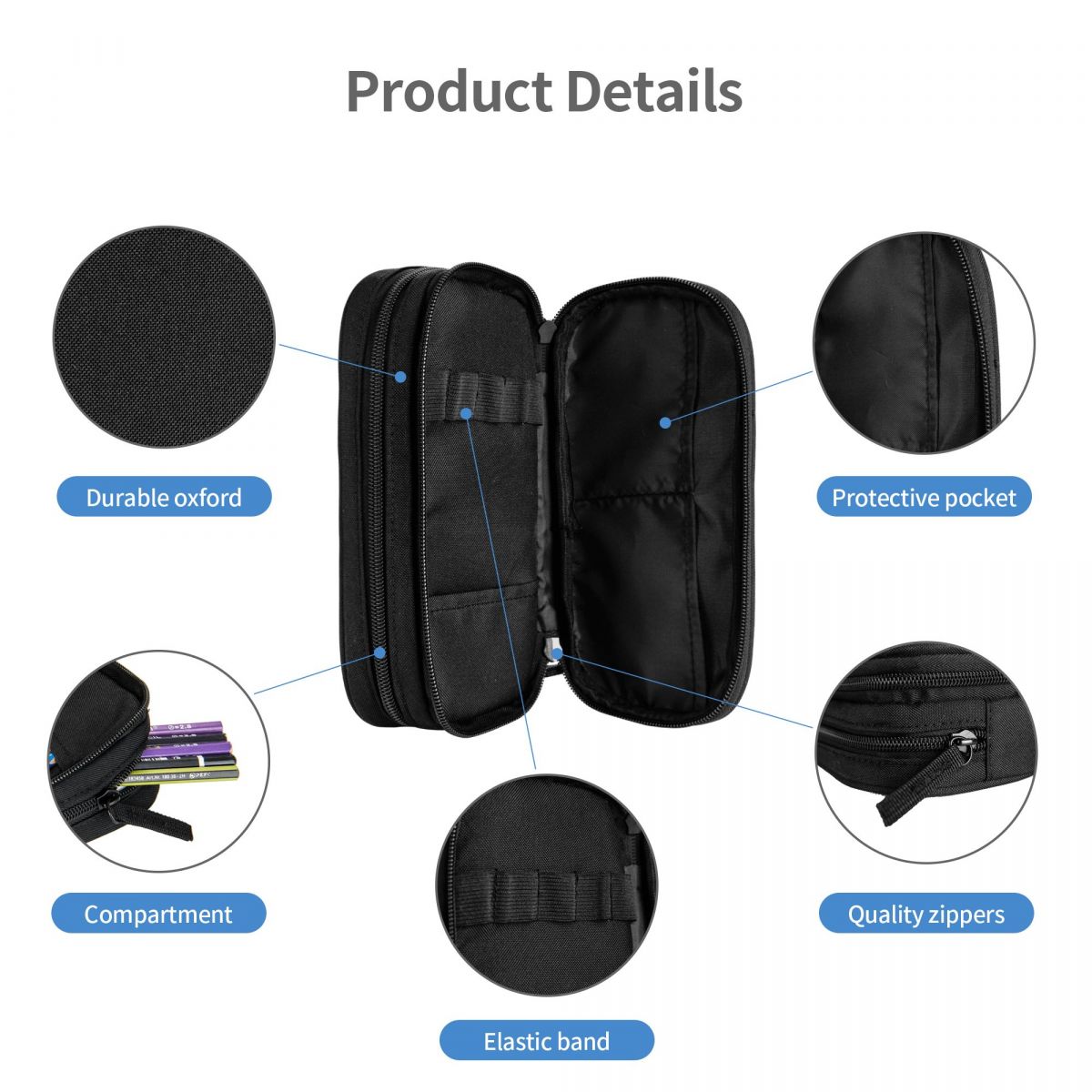 Estuche de lápices de la inici - Pen Pouch Roll reseña y precio