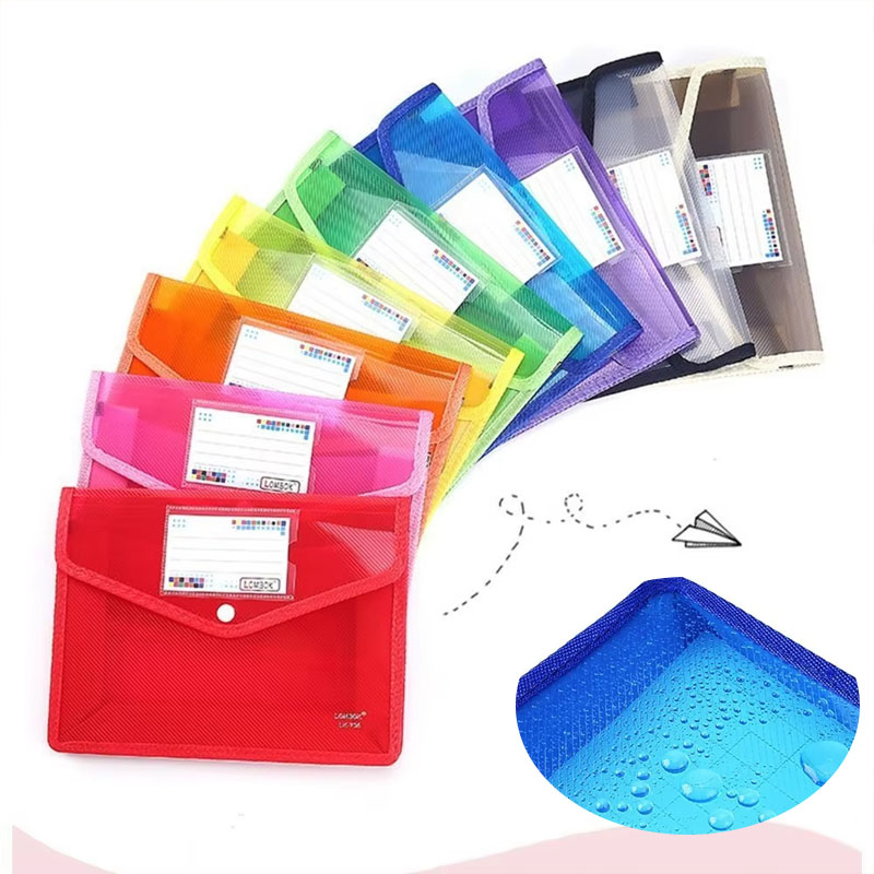 Carpeta de archivos con botón  - Stationery Warehouse reseña y precio