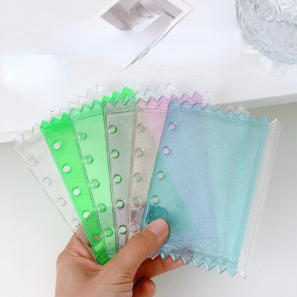 Carpeta colorida de 5 agujeros - Portfolio Folder Zip reseña y precio