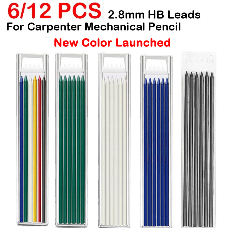 6/12 Uds. Para carpintería por - Mechanical Pencil Lead reseña y precio