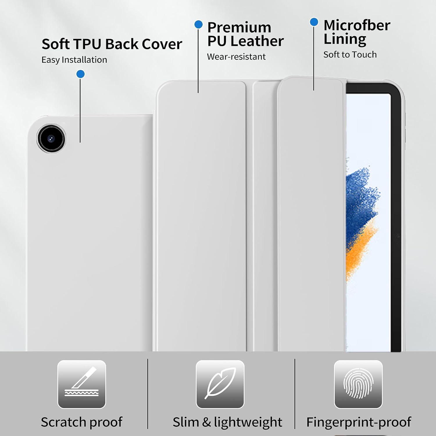Funda plegable triple para Sam - Sticky Note Cube reseña y precio