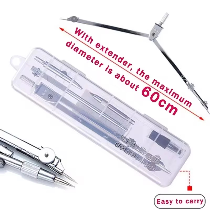 Brújula de dibujo multifuncion - Compass Geometry Set reseña y precio