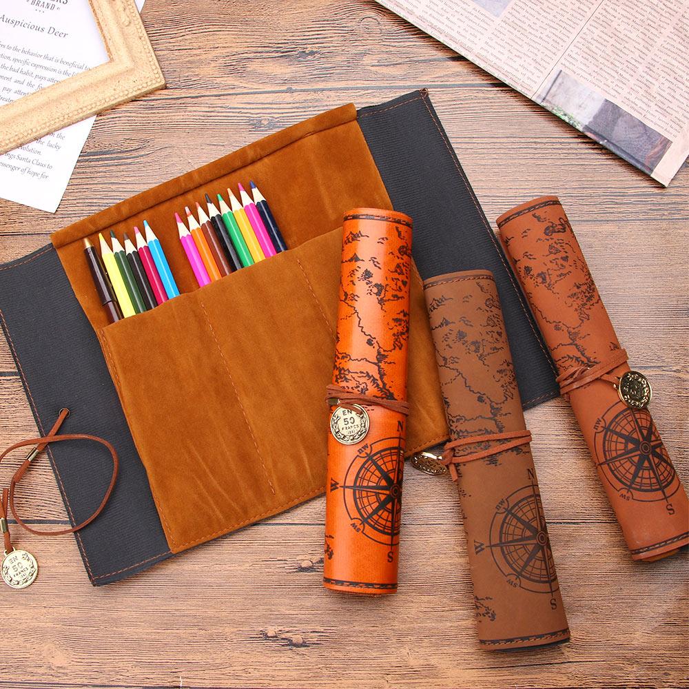Estuche de Lujo Retro Único co - Pen Pouch Roll reseña y precio