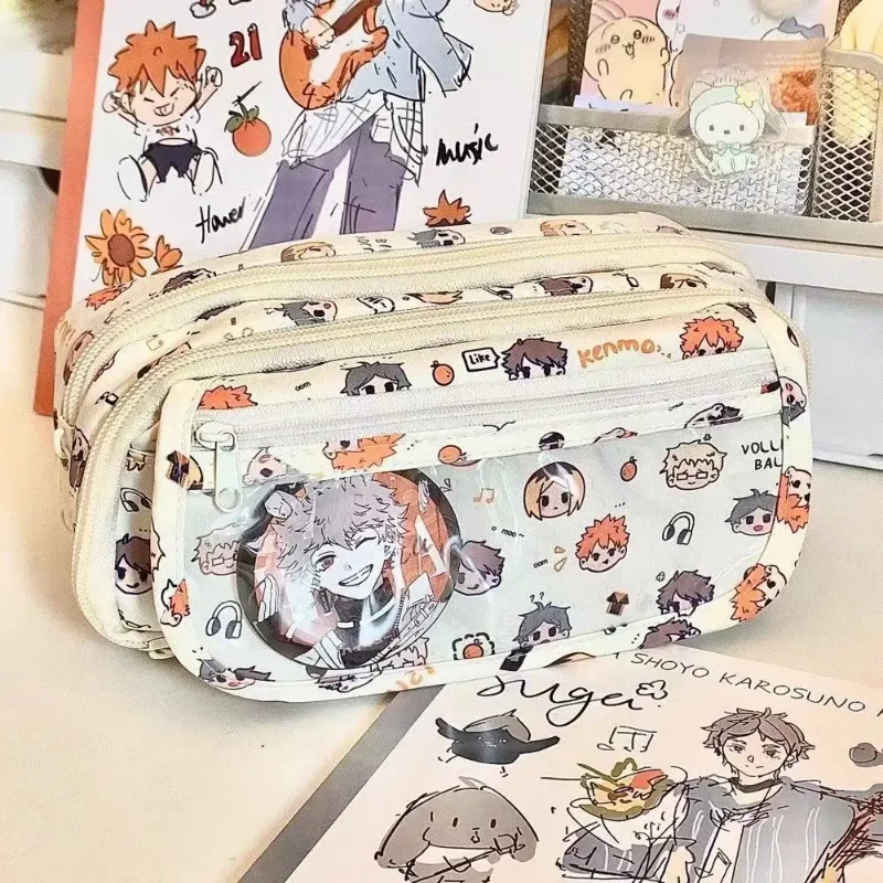 Anime Haikyuu!! Estuche para l - Stationery Supplier reseña y precio