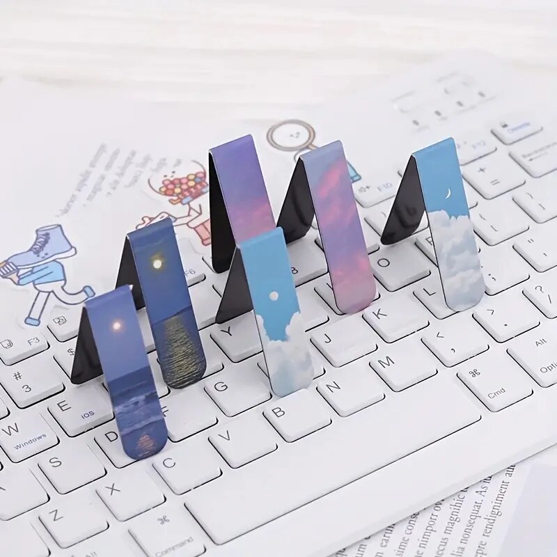 2 unids/set de marcapáginas de - Paperclip Magnetic Set reseña y precio