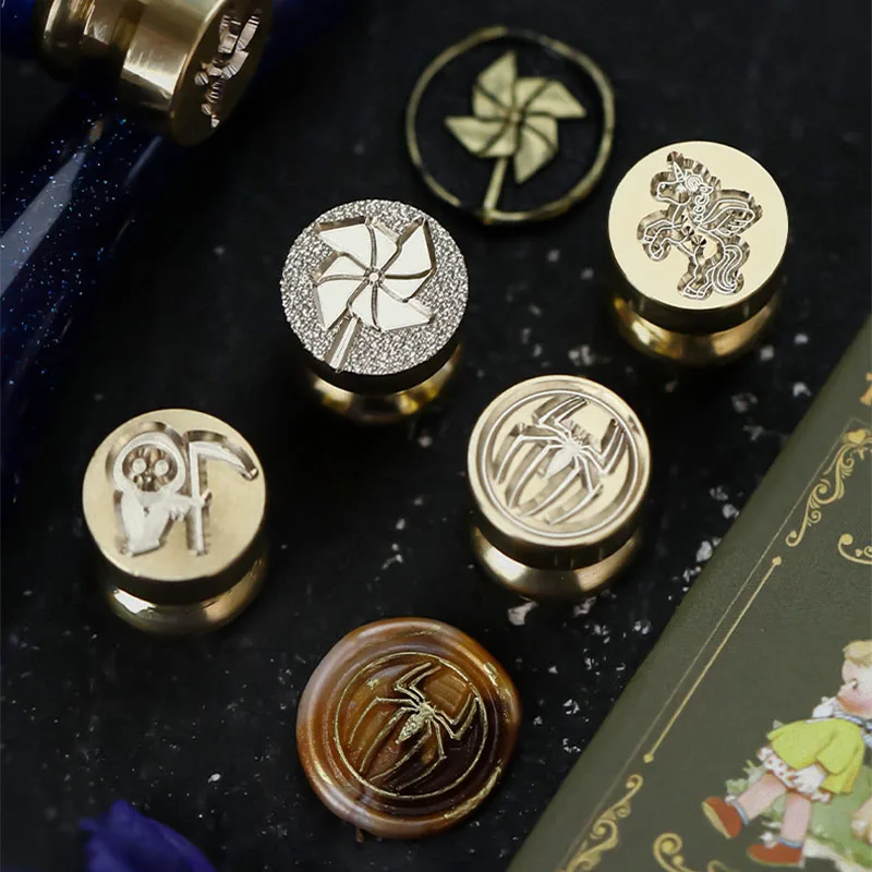 Sellos de cera con diseño de e - Wax Seal Stamp Kit reseña y precio