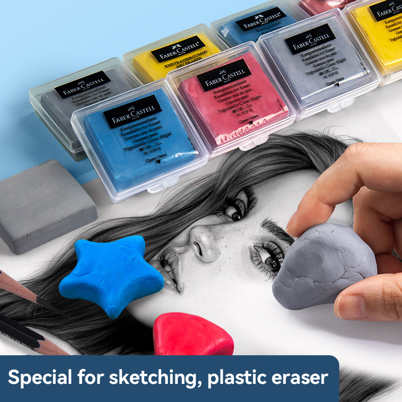 Goma de borrar artística suave - Rubber Eraser Kneaded reseña y precio
